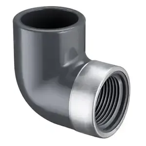 SPEARS VALVES 807-030SR Special Reinforced Reducer Elbow, 90 Deg., Schedule 80, Socket x FPT, 3 Size, PVC | BU7AJE