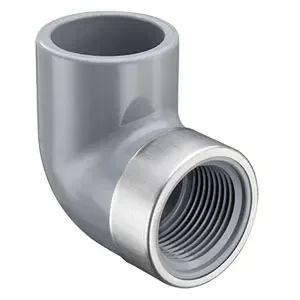 SPEARS VALVES 807-030CSR Special Reinforced Reducer Elbow, 90 Deg., Schedule 80, Socket x FPT, 3 Size, CPVC | BU7AHU