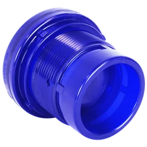 SPEARS VALVES 8170V-040BL Tank Adapter, Socket x Socket FKM Gasket, 4 Size, PVC, Blue | BU7ARY