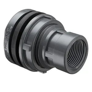 SPEARS VALVES 8171E-015 Tank Adapter, Socket x FPT, EPDM Gasket, 1-1/2 Size, PVC | BU7BAU