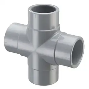 SPEARS VALVES 820-007 Cross Socket, Schedule 80, 3/4 Size, PVC | BU7KZN