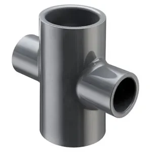 SPEARS VALVES 820-528F Reducer Cross, Socket, Schedule 80, Fabricated, 6 x 2 Size, PVC | BU7BXP