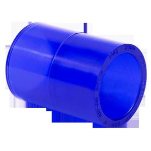 SPEARS VALVES 829-040BL Low Extractable Coupling, Socket, Schedule 80, 4 Inch Size, PVC, Blue | BU7CJX