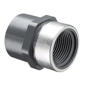 SPEARS VALVES 835-015SRBC Special Reinforced Female Adapter, Socket x FPT, Schedule 80, 1-1/2 Inch Size, PVC | BU7DEE