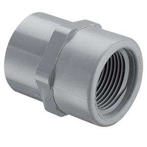 SPEARS VALVES 835-002CESR Encapsulated Adapter, Socket x FPT, Schedule 80, 1/4 Inch Size, CPVC | BU7DAR