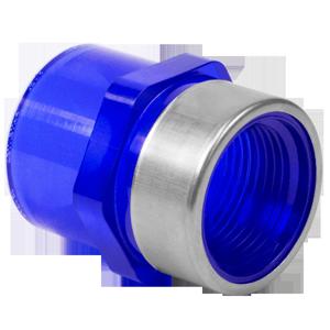 SPEARS VALVES 835-010SRBL Low Extractable Female Adapter, Socket x FPT, Schedule 80, 1 Inch Size, PVC, Blue | BU7DDN