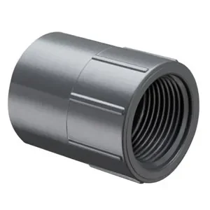 SPEARS VALVES 835-003 Female Adapter, Socket x FPT, Schedule 80, 3/8 Inch Size, PVC | BU7KJL