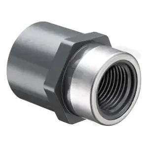 SPEARS VALVES 835-101SR Special Reinforced Reducer Adapter, Socket x FPT, 3/4 x 1/2 Inch Size, PVC | AC9CHT 3FLP3