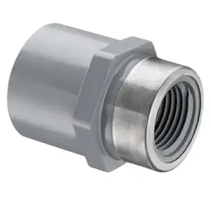 SPEARS VALVES 835-130CSR Special Reinforced Reducer Adapter, Socket x FPT, 1 x 1/2 Inch Size, CPVC | BU7NGH