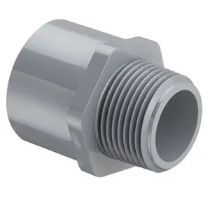 SPEARS VALVES 836-020C Male Adapter, MPT x Socket, Schedule 80, 2 Inch Size, CPVC | BU7JBW