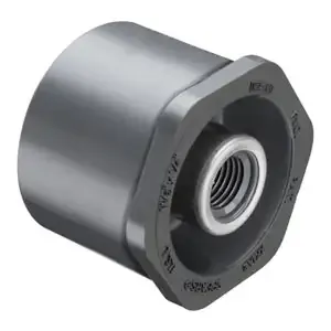 SPEARS VALVES 838-166SR Special Reinforced Reducer Bushing, Spigot x FPT, Schedule 80, 1-1/4 x 1/2 Size, PVC | BU7NJJ