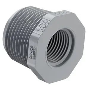 SPEARS VALVES 839-338C Reducer Bushing, MPT x FPT Schedule 80, 3 x 2 Size, CPVC | BU7NMD