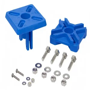 SPEARS VALVES AMB2-005 Mini-Mount Actuator Mounting Kit, 1/2 Size, Polyproplene | CC3PBY