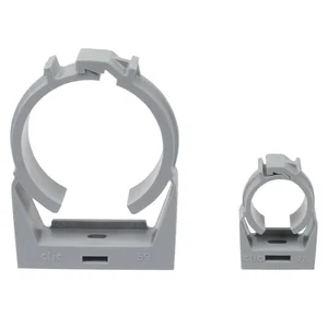 SPEARS VALVES CLIC-015CTS/012 Pipe Clamp Hanger, Gray, 1-1/4 Ips Size, 1-1/2 Size | BU7NVK