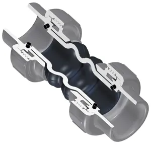 SPEARS VALVES EJ02-007 Elastomer Expansion Joint, Socket, 3/4 Size, PVC, Neoprene | BU7XUX