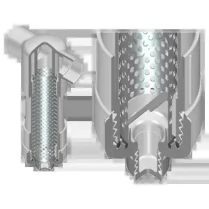 SPEARS VALVES MTF-100 Tee Filter, 100 Mesh, SS Screen, 50 gpm | BU7ZCN