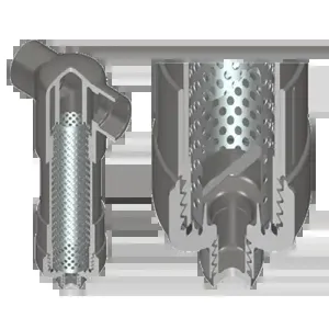 SPEARS VALVES MTF3-32 Tee Filter, Industrial, 32 Mesh, SS, FKM, 50 gpm, PVC | BU7ZDX