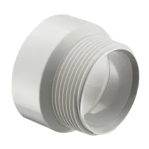 SPEARS VALVES P104-015 Drain Waste Vent Female Trap Adapter, Hub x Slip, 1-1/2 Size, PVC | BU7NYK