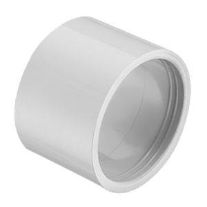 SPEARS VALVES P130-080 Drain Waste Vent Repair Coupling, Without Stop, Hub x Hub, 8 Inch Size, PVC | BU7ZRZ