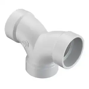 SPEARS VALVES P327-015 Drain Waste Vent, 1/4 Double Bend, Hub x Hub x Hub, 1-1/2 Size, PVC | BU8AAY