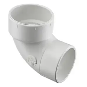 SPEARS VALVES P333-015BC Drain Waste Vent Street Elbow, Hub x Spigot, 1-1/2 Size, PVC | BU8ACN