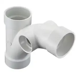 SPEARS VALVES P517-338 Combination Wye, 1/8 Bend, Right Inlet, 3 x 3 x 3 x 2 x 2 Size, PVC | BU8AVM