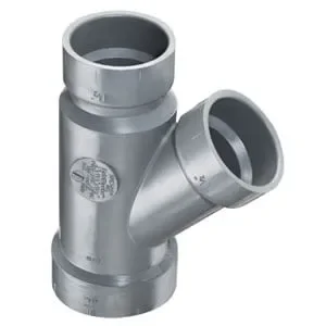 SPEARS VALVES P601-663C Reducer Wye, Hub x Hub x Hub, 12 x 12 x 3 Size, CPVC | BU8AXM