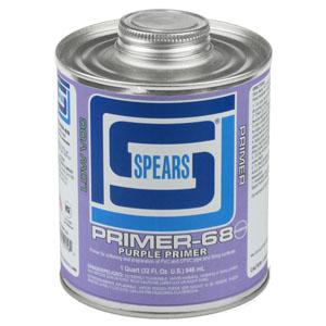 SPEARS VALVES PRIM68P-040 Primer, Purple, Gallon | BY3CNY