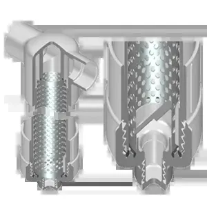 SPEARS VALVES TF-32 Tee Filter, 32 Mesh SS Screen, 100 gpm | BU8CEZ