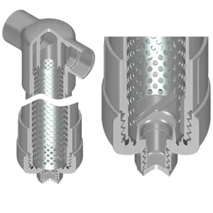 SPEARS VALVES TF2-200C Tee Filter, Industrial, 200 Mesh, SS, EPDM, 100 gpm, CPVC | BU8BXU