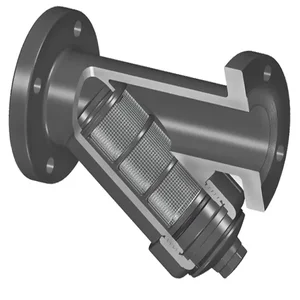 SPEARS VALVES YS23P8-030 Wye Strainer, Flanged, EPDM, 8 Mesh, 3 Size, PVC | BU8DRK