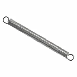 SPEC E01800292500S Extension Spring, Stainless Steel, 2 1/2 Inch Overall Length, Passivated, 5 PK | CU3UBX 781RH7