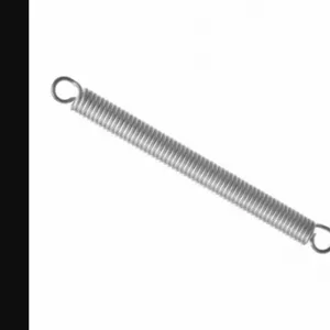 SPEC EM0350500033S Extension Spring, Metric To Looped End, Stainless Steel, 33 mm Overall Length, 2 PK | CU3VJJ 782D45