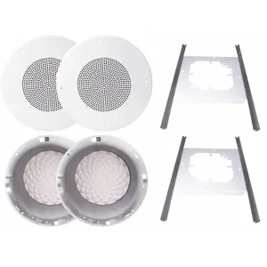 SPECO TECHNOLOGIES G86KITPR In-Ceiling Speaker Kit, 13 L x 13 Inch W | CD2FEK 45MK49