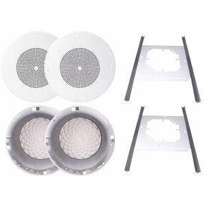 SPECO TECHNOLOGIES G86KITPRC In-Ceiling Speaker Kit, 13 L x 3-1/2 Inch H | CD2FEL 45MK50