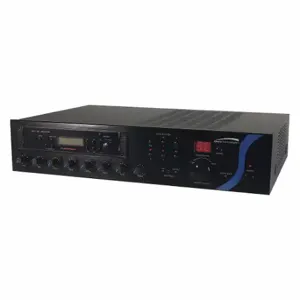 SPECO TECHNOLOGIES PBM240AT Amplifier, 11 3/4 Inch Length, 16 15/16 Inch Width, 3 7/16 Inch Height, 240 W | CU3YXD 49AH99