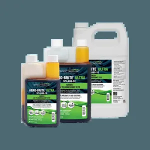 SPECTROLINE SP-8609-0100 Fluorescent Leak Detection Dye, 1 Gallon, Aircraft Fuel System Dye | CL4QLH