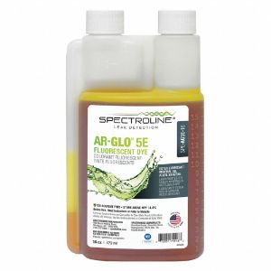 SPECTROLINE SPE-AG5E-16 Fluoreszierende Farbstoffkartusche, behandelt bis zu 64 Gallonen Gleitmittel, 16 oz. | CF2DGP 55NH56