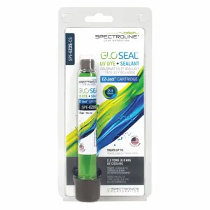 SPECTROLINE SPE-EZDS-CS UV Dye and Sealant, 0.5 oz. Cartridge, Treats Upto 3.5 tons Cooling | CF2DGG 55NH60