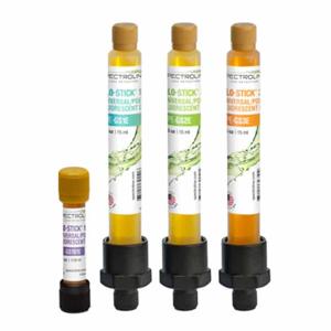 SPECTROLINE SPE-GS3E-P6 Fluoreszierende Farbstoffkapseln, behandelt bis zu 3.3 qt bis 2 Gallonen Gleitmittel, 0.5 oz.. | CL4QLV GS-3/E