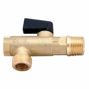 SPEEDAIRE 13X542 Brass Filter Ball Valve Ang. Mnpt 1/2 In | AA6GXD