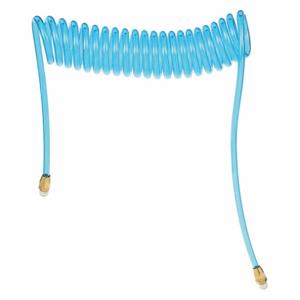 SPEEDAIRE 1VEK6 Coiled Air Hose 3/8 Inch Id x 10 Feet Poly | AB3UEW