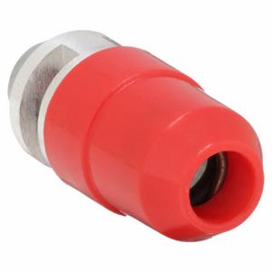 SPEEDAIRE 22YK61 Air Gun Nozzle Safety 1/4 Inlet Red | AB7GHY