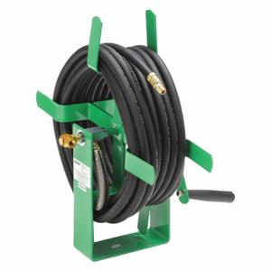 SPEEDAIRE 2CUC5 Hose Reel Hand Crank 1/4 Inlet 1/4 Out | AB9FGL