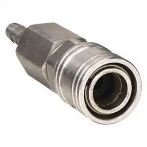 SPEEDAIRE 30E577 Coupler Body Hose Barb 1/4 304 Stainless Steel | AC4LKW