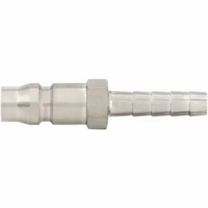 SPEEDAIRE 30E587 Coupler Plug Hose Barb 1/4 304 Stainless Steel | AC4LLG