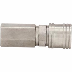 SPEEDAIRE 30E591 Coupler/plug Kit Npt 1/4 304 Stainless Steel | AC4LLL