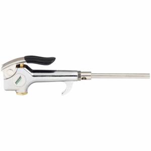 SPEEDAIRE 458J37 Air Gun, Thumb-Lever Grip, Aluminum, 1/4 Inch NPT Female, 1 Nozzle, Venturi, Steel | CU4BFD