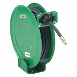 SPEEDAIRE 45UZ34 Spring Return Hose Reel, 35 Ft, 1/4 Inch Size Mnpt, 300 Psi Max Op Pressure | CU4BFU