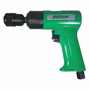 SPEEDAIRE 45YY29 Drill, 7/16 Inch Chuck Size, Industrial Duty, 2, 600 Rpm Free Speed, 0.7 Hp, Quick Change | CU4BHU